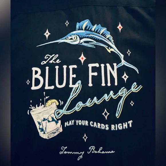 Tommy Bahama Panel Back Camp Shirt - Picture 1 of 9